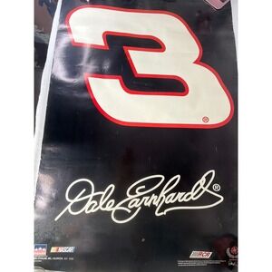 Vintage 2000 Starline Dale Earnhardt NASCAR Poster Unisex OS Black Fair